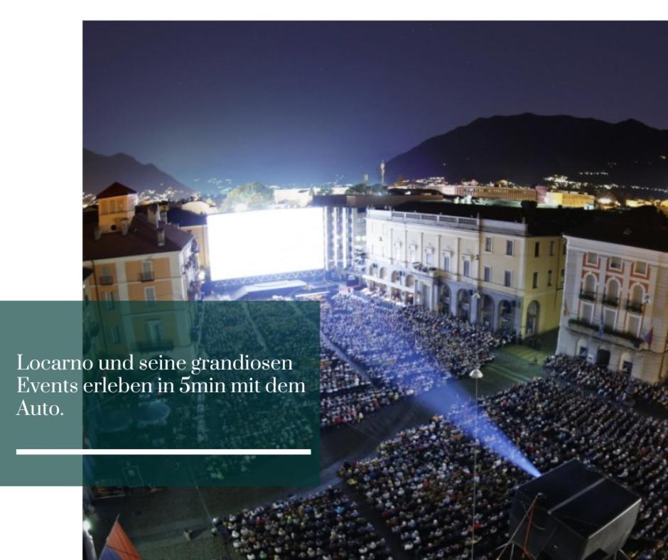 Appartement Traum Am Im Tessin - Nur 3km Von Ascona Oder Locarno Entfernt Tegna